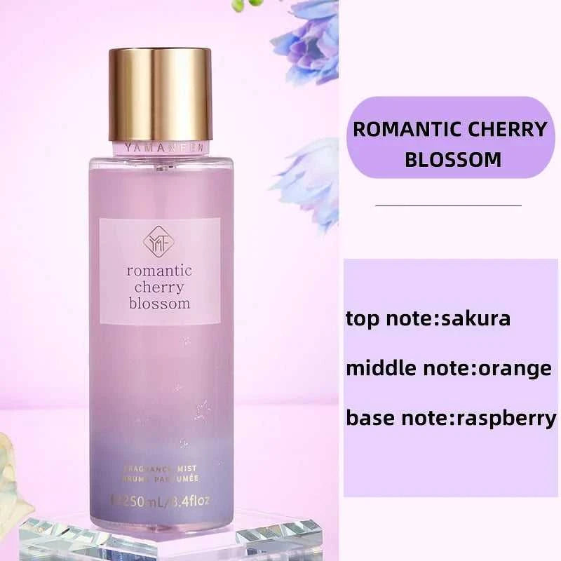 Victoria Body Spray Perfume For Women Lasting Light Fragrance 250ml Floral Fruity Scent Blooming Splash Fragrance Mist Parfum