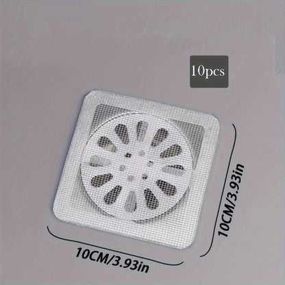 Floor Drain Sticker, Insect-proof Self-adhesive Bathroom Hair Filter Net, Sewer Filter, Kitchen Anti-blocking Mesh Net Éditions Traditions & Modernité Inc. 185982746;20260611;1781193953hr6eo