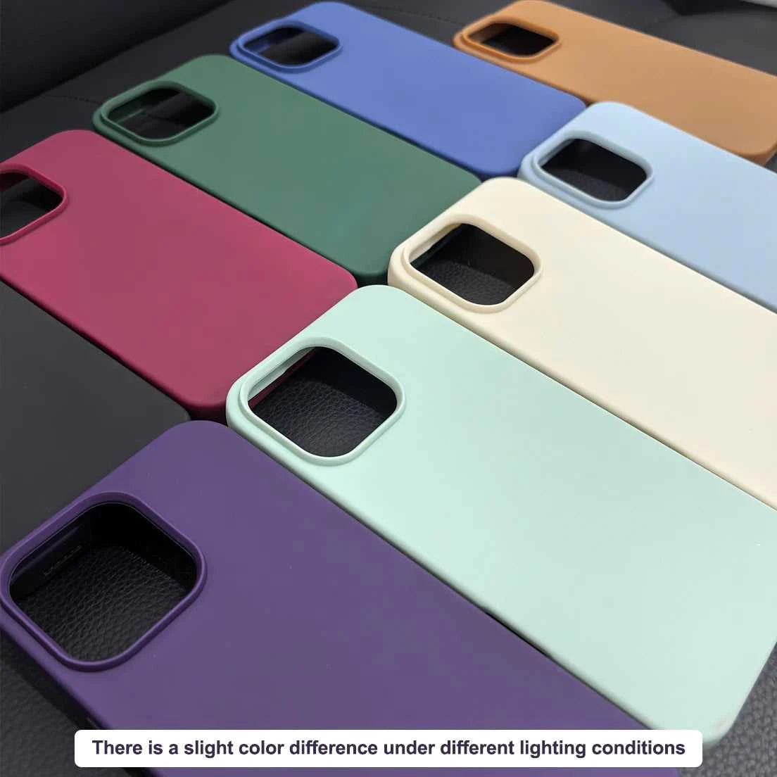 Shockproof Liquid Silicone Case for iPhone 11 to 16 Pro Éditions Traditions & Modernité Inc. 5:22087409146;14:193#Deep Blue