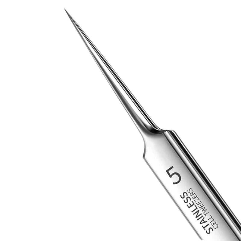German Ultra-fine No. 5 Cell Pimples Blackhead Clip Tweezers Beauty Salon Special Scraping & Closing Artifact Acne Needle Tool Éditions Traditions & Modernité Inc. 185982243;20260611;1781193866hDPRG