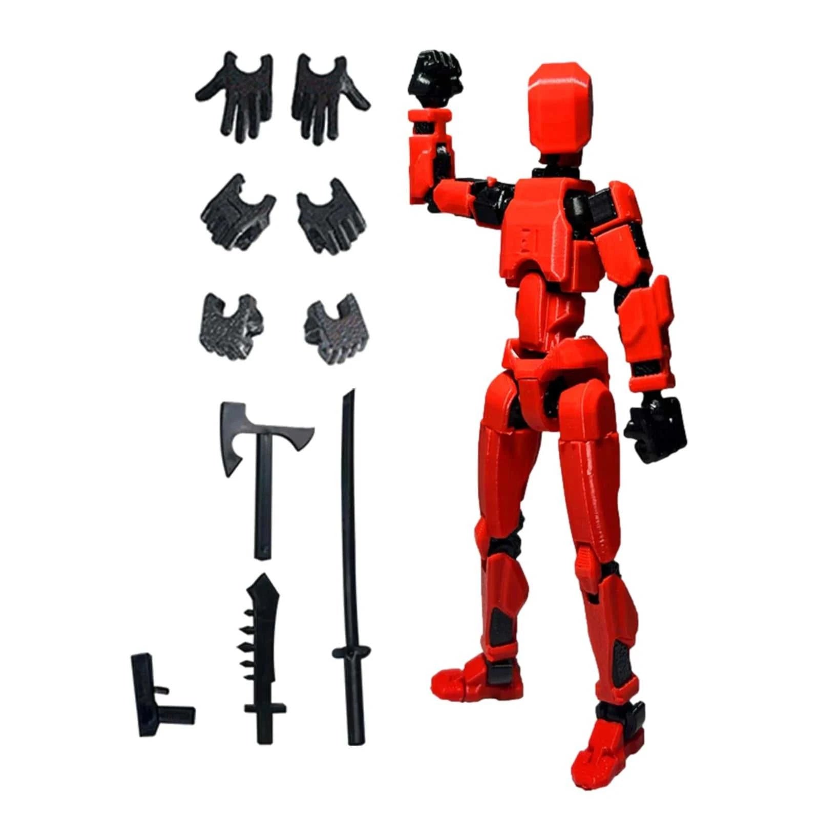 1PCS 13 Joints Figure Articulate Movable Dummy Doll Diy Assembly Toy 3D Printed Action Figure Stop Motion Animation Dummy Éditions Traditions & Modernité Inc. 185980448;20260611;17811936277sbOD