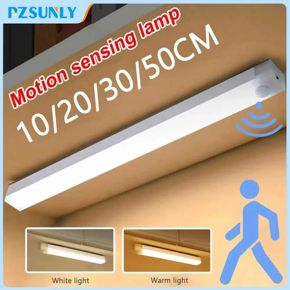 LED Motion Sensor Light Wireless LED Night Light Type C Rechargeable Light Cabinet Wardrobe Lamp Staircase Backlight For Kitchen Éditions Traditions & Modernité Inc. 186728102;20260629;1782691310CKFLz