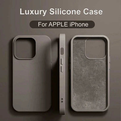 Luxury Shockproof Case For Apple iPhone 11 12 13 14 15 16 17 Pro Max 17 Air Plus Liquid Silicone Cases Cover Phone Accessories Éditions Traditions & Modernité Inc. 185981885;20260611;1781193848shWP0