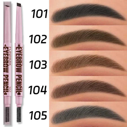 2 in1 Eyebrow pencil professional Cosmetics makeup for women 5 Colors Waterproof Eyebrow Tattoo brush Long Lasting eyebrow pen Éditions Traditions & Modernité Inc. 185980678;20260611;17811936575dnsX