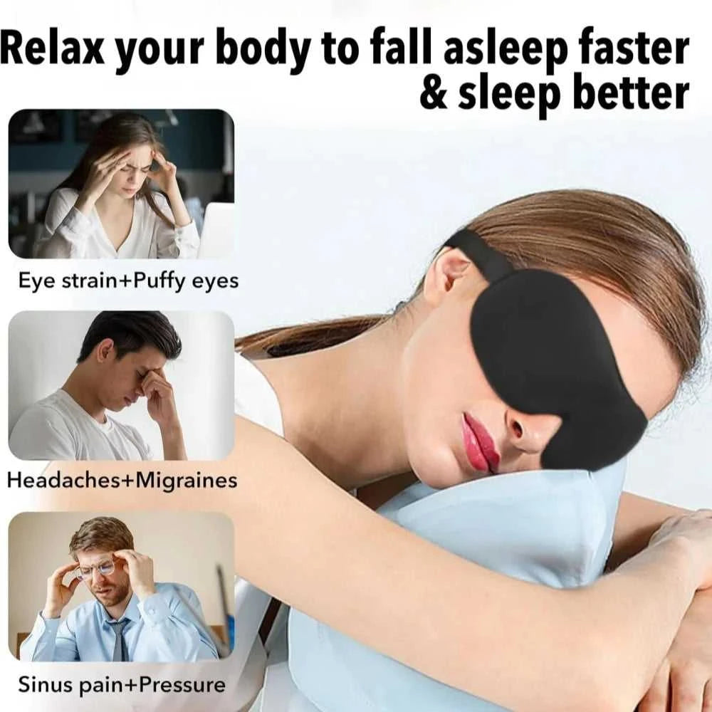 3D Memory Foam Sleep Mask [[product_type]] Éditions Traditions & Modernité Inc. <none>