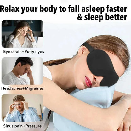 3D Memory Foam Sleep Mask [[product_type]] Éditions Traditions & Modernité Inc. <none>