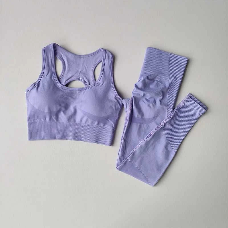 2PCS Sports Bra Women's Set Professional Fitness Tank Top Bra Shockproof Running Leggings Yoga Suit Beautiful Back Bra Clothing Éditions Traditions & Modernité Inc. 186643014;20260626;1782518195GTQUg