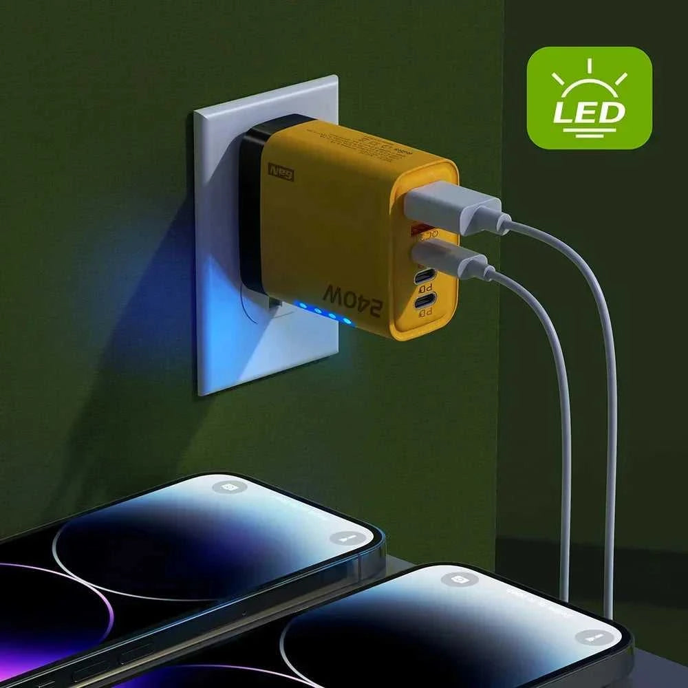 5-in-1 Fast Charging Station Power All Devices Faster Éditions Traditions & Modernité Inc. 14:1052#0.25M 10A Cable