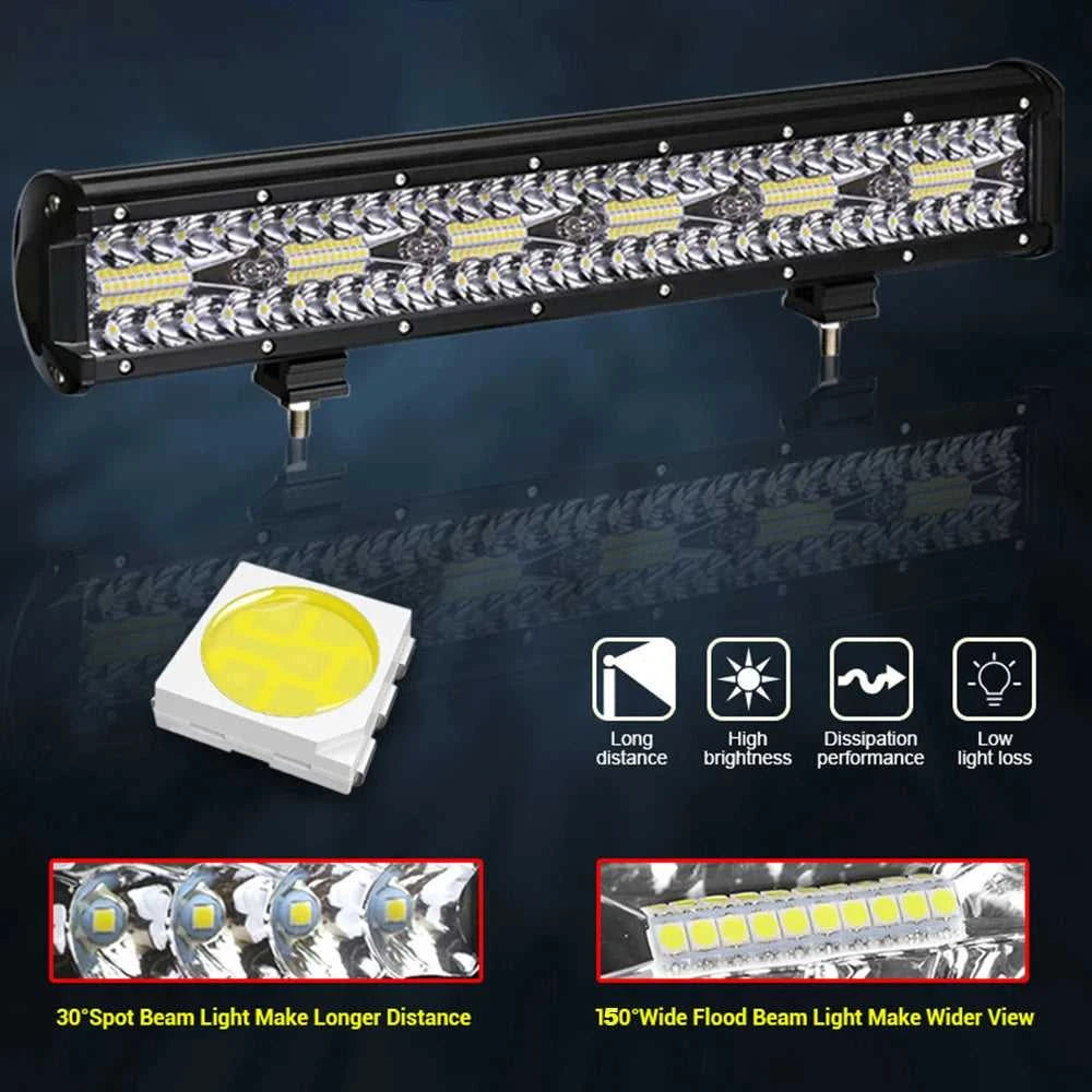 LED Light Bar Combo Beam for Offroad Truck Driving