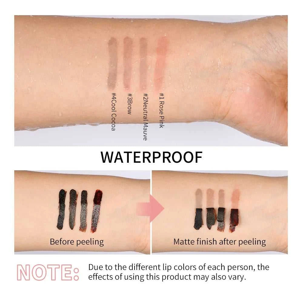 Waterproof Lip Liner Peel Off Tattoo Lipgloss Waterproof Long Lasting Matte Lip Tint Brown Contour Tear-off Lips Stain Cosmetic Éditions Traditions & Modernité Inc. 185982941;20260611;1781194007hb8VK