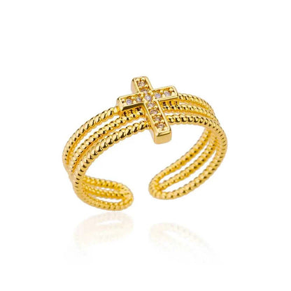 316L Stainless Steel Rings for Women Gold Color Never Fade Luxury Classic rings wedding couple rings Jewelry Free Shipping Éditions Traditions & Modernité Inc. 186727648;20260628;17826904053M55t