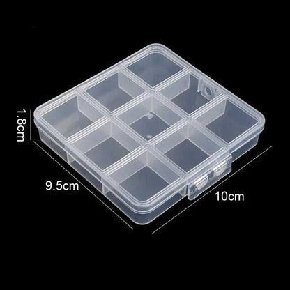 Transparent Storage Container Jewelry Box Clear Plastic Organizer Box Empty Earring Storage Organizer Display Case for Beads Éditions Traditions & Modernité Inc. 186728076;20260628;1782691171T78rM