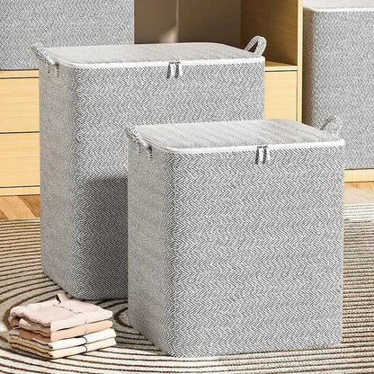1pc Household Large Capacity Storage Bag Non-woven Material, Closet Wardrobe Organizer Can Be Used For Quilt Clothing, Toys Éditions Traditions & Modernité Inc. 185980791;20260611;1781193681hIDsz