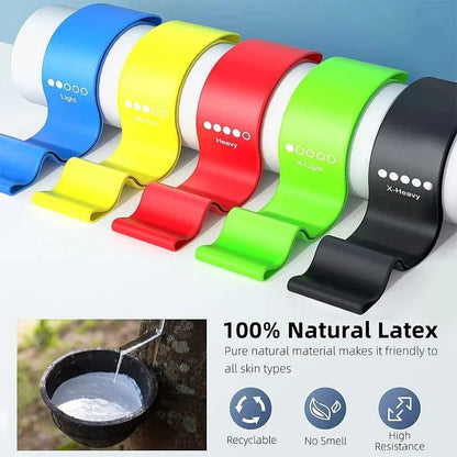 Different Resistance Bands Yoga Band Fitness Exercise Training Hip Tension Band Leg Squat Dance Elastic Loop Stretch Band Éditions Traditions & Modernité Inc. 186226157;20260617;1781706650pbzVI