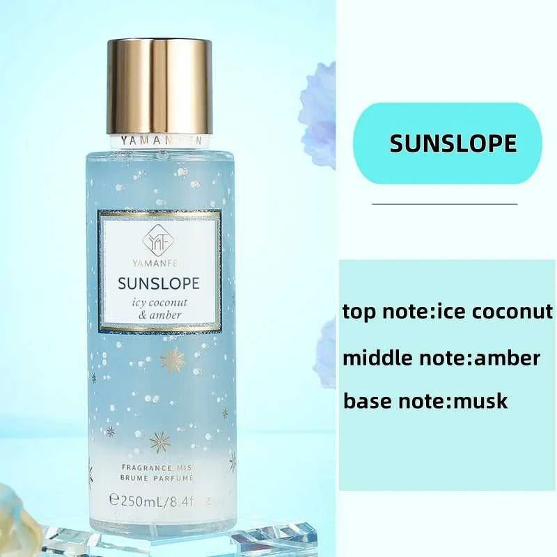 Victoria Body Spray Perfume For Women Lasting Light Fragrance 250ml Floral Fruity Scent Blooming Splash Fragrance Mist Parfum