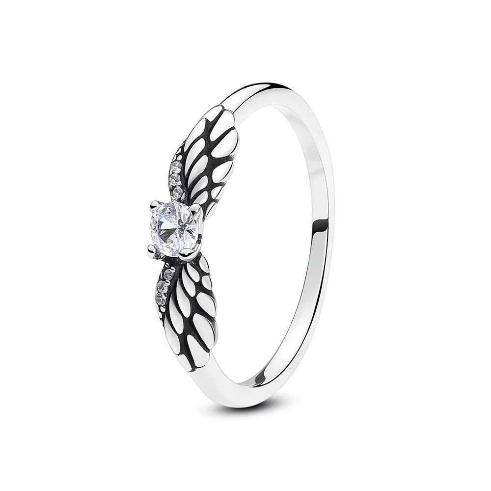 Original 925 Sterling Silver Ring Love Heart Pave CZ Crystal Stackable Rings For Women Wedding Engagement Birthday Gift Jewelry Éditions Traditions & Modernité Inc. 186727150;20260628;1782690174gCmc6