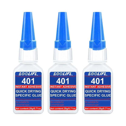 Brand-new upgraded 401 super cyanoacrylate glue, instant drying in 5 seconds, waterproof, stable and versatile bonding tool. Éditions Traditions & Modernité Inc. 14:202567811#lao-401-20ml-10pc