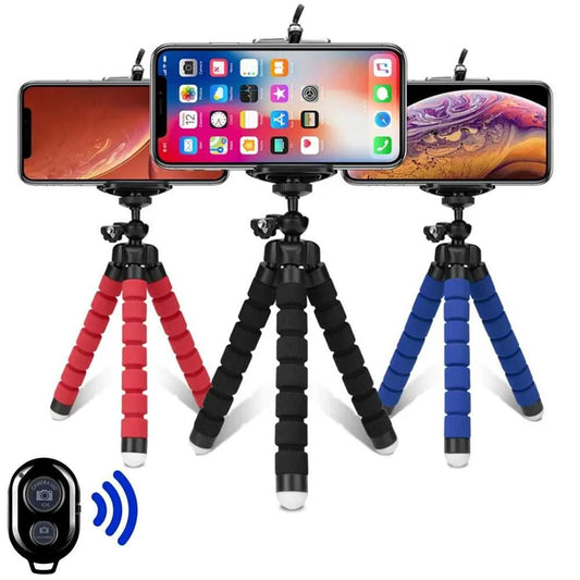 Tripods Tripod For Phone Mobile Camera Holder Clip Smartphone Monopod Tripe Stand Octopus Mini Tripod Stativ For Phone Éditions Traditions & Modernité Inc. 186728133;20260629;1782691532VCBJQ