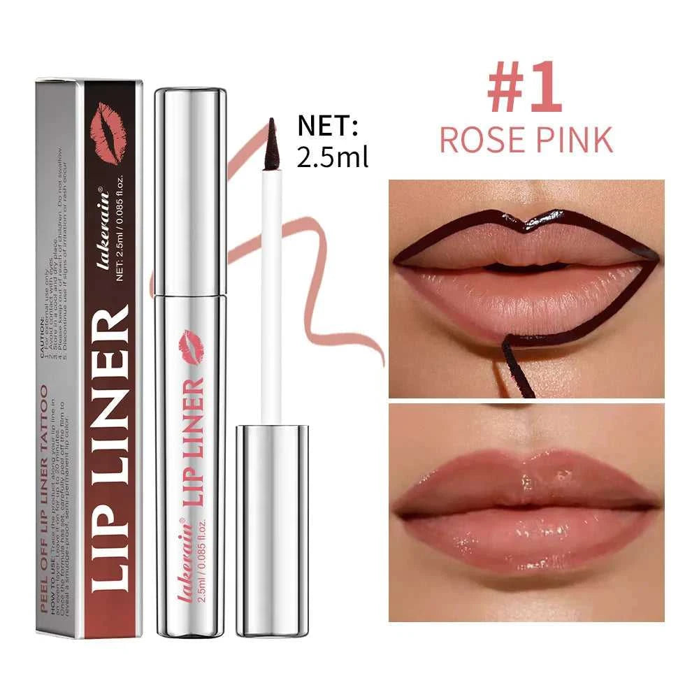 Waterproof Lip Liner Peel Off Tattoo Lipgloss Waterproof Long Lasting Matte Lip Tint Brown Contour Tear-off Lips Stain Cosmetic Éditions Traditions & Modernité Inc. 185982941;20260611;1781194007hb8VK