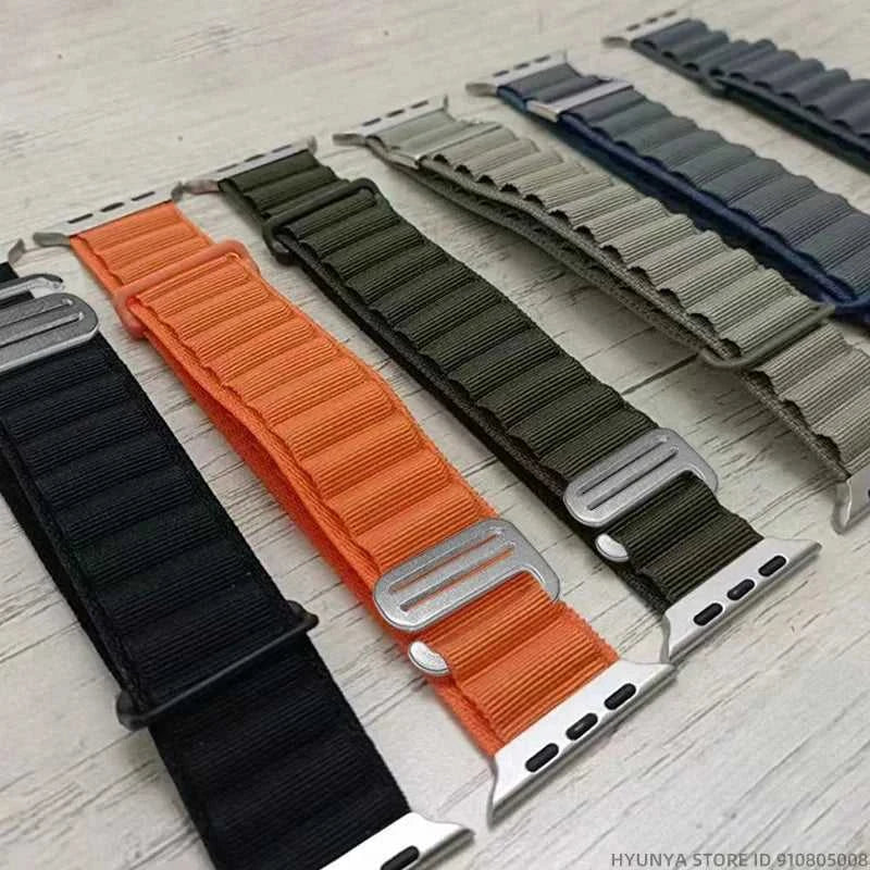 Alpine Strap For Apple Watch Band Ultra 2 3 Watchband 45mm 49mm 42mm 46mm 44mm 41mm 40mm Bracelet Iwatch Series 11 9 8 7 6 SE 10 Éditions Traditions & Modernité Inc. 186225957;20260617;1781706310Lj3PD