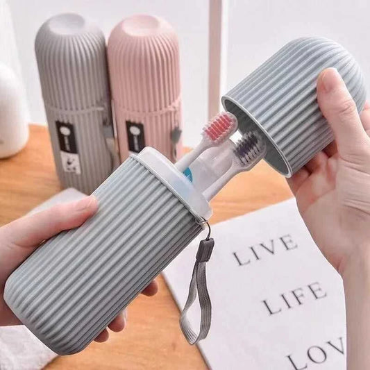 Portable Toothpaste Toothbrush Protect Holder Case Travel Camping Storage Box Protect Toothbrush Toothpaste from Dirt and Damage Éditions Traditions & Modernité Inc. 185980085;20260611;17811935786ue6g