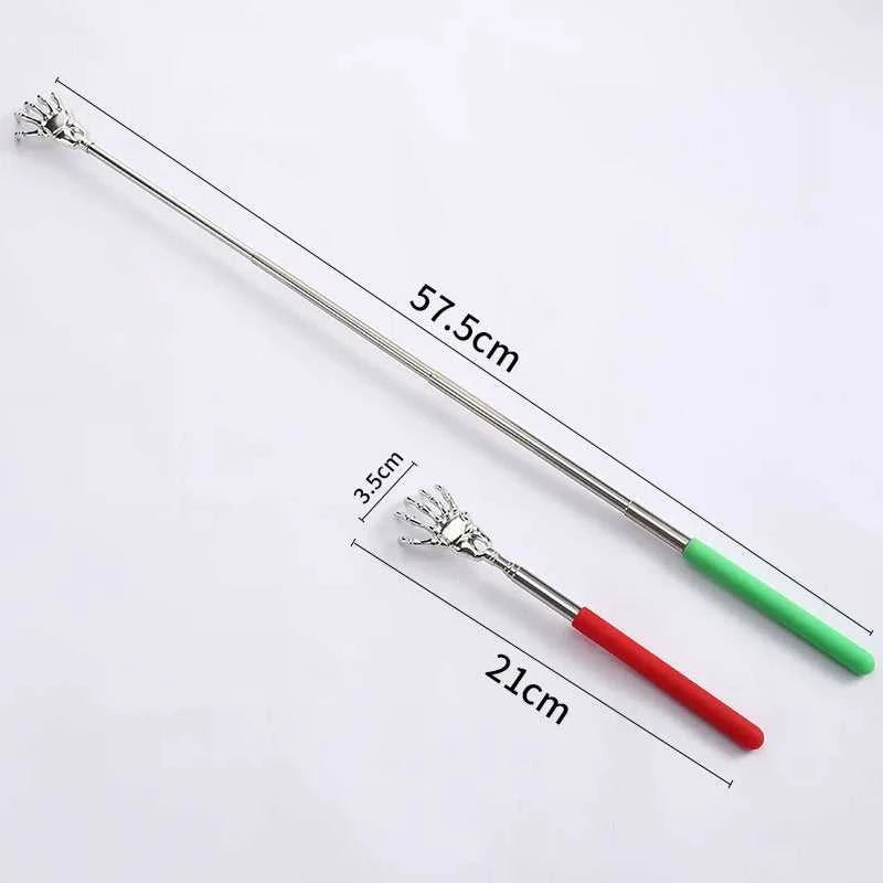 1 Piece Extendable Back Scratcher Portable Telescoping Metal Stainless Steel Back Scratchers Hand Massager Éditions Traditions & Modernité Inc. 185979958;20260611;1781193496d3hPL