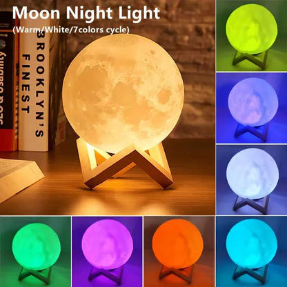 Book Light LED Moon Light Galaxy Light, Moon Night Light, Girl, Boy, Child Birthday Gift, Bedroom Decoration Indoor lighting Éditions Traditions & Modernité Inc. 185981064;20260611;1781193766SCKfT