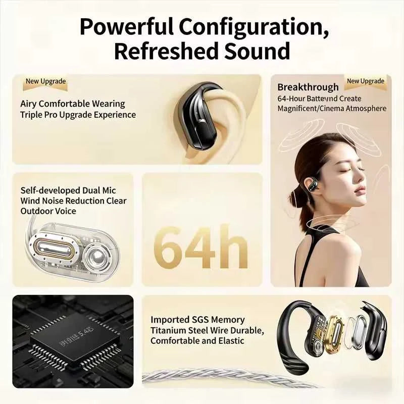 Wireless Bluetooth 5.3 [[product_type]] Éditions Traditions & Modernité Inc. 14:10#Black