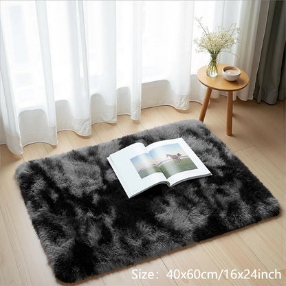 VIKAMA Tie-Dye Plush Carpet Living Room Decoration Soft Fluffy Home Mat Children's Room Baby Crawling Non-Slip Blanket Éditions Traditions & Modernité Inc. 186083195;20260613;1781386245LjUFR