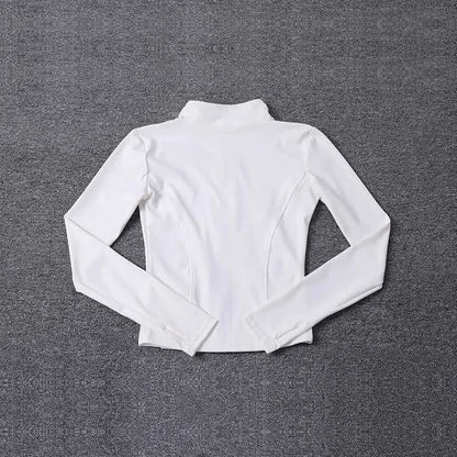 Women Sport Jacket Long Sleeve Shirt Workout Coat Gym Training Clothing Yoga Sportswear Éditions Traditions & Modernité Inc. 185982250;20260611;17811938662qotb