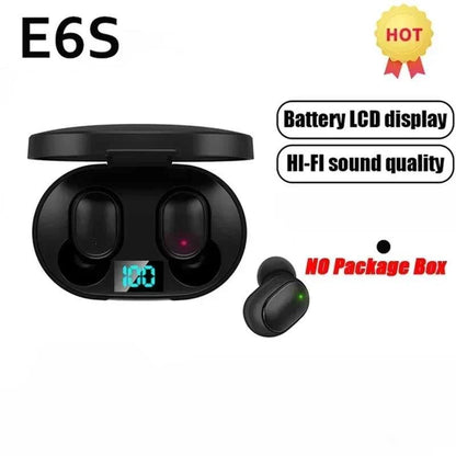 E6S Wireless Bluetooth Earphones TWS Bluetooth Headset Wireless Earbuds Noise Cancelling Earphones with Microphone Headphones Éditions Traditions & Modernité Inc. 186226116;20260617;1781706464AvHiA