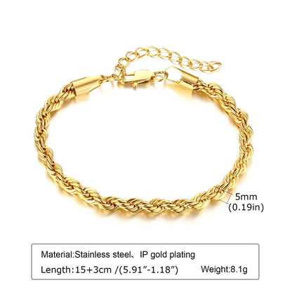 Waterproof Stainless Steel Chain Bracelets For Women , Gold Plated Fashion Stackable Link Bracelet Gifts Éditions Traditions & Modernité Inc. 186728019;20260628;1782690788FoP8H