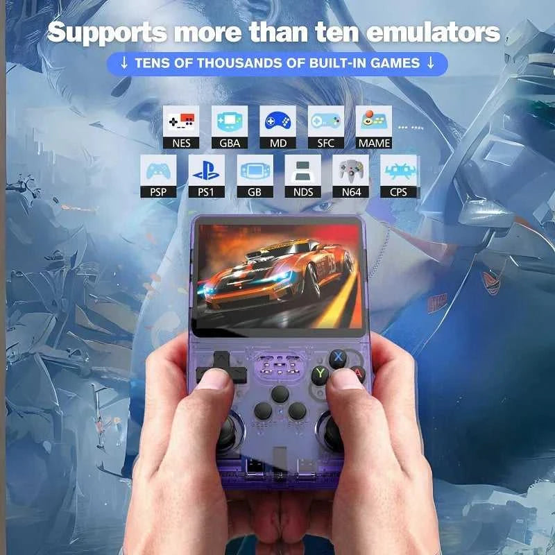 R36S Retro Handheld Game Console with 64GB Storage Éditions Traditions & Modernité Inc. 184626662;20260513;1778652563Y2cvp