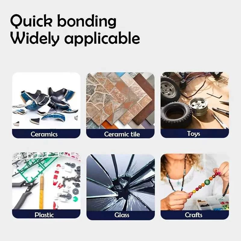 5Sec Super Glue Strong Bond for Shoes/Glass/Metal/Wood/Plastic,Ceramic Quick Dry Industrial Strength Instant Adhesive Éditions Traditions & Modernité Inc. 185980472;20260611;1781193634YN7fL