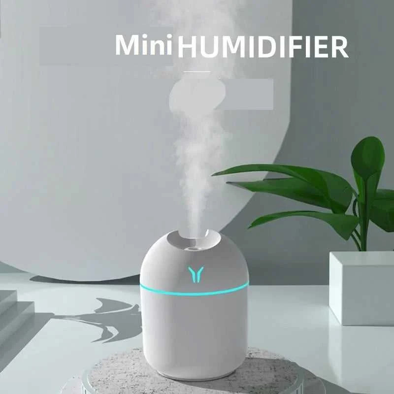 250ML USB Mini Air Humidifier Aroma Essential Oil Diffuser For Home Car Ultrasonic Mute Mist Maker Diffuser with LED Color Lamp Éditions Traditions & Modernité Inc. 186727968;20260628;1782690622eLTP8