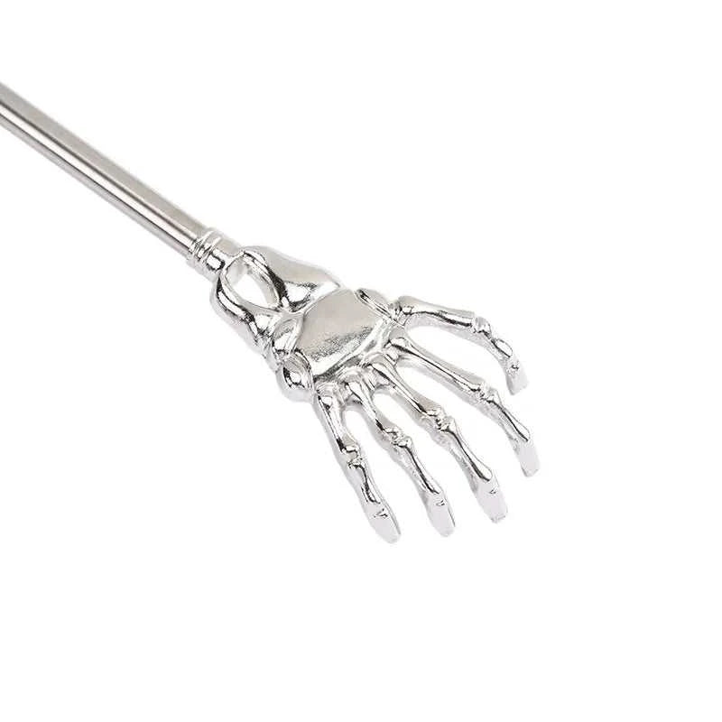 1 Piece Extendable Back Scratcher Portable Telescoping Metal Stainless Steel Back Scratchers Hand Massager