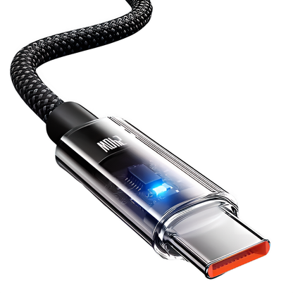 240W USB C Fast Charging Cable with LED Power Display Éditions Traditions & Modernité Inc. 14:173#0.25M;200007763:201336100