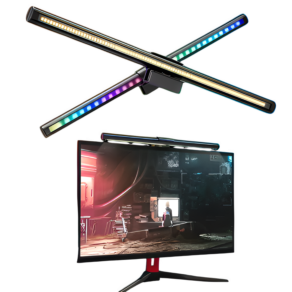 Eye Care Monitor Light Bar with RGB Gaming Lighting